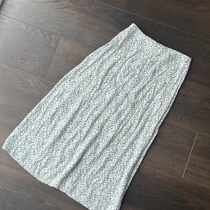 Brandy Melville floral skirt
